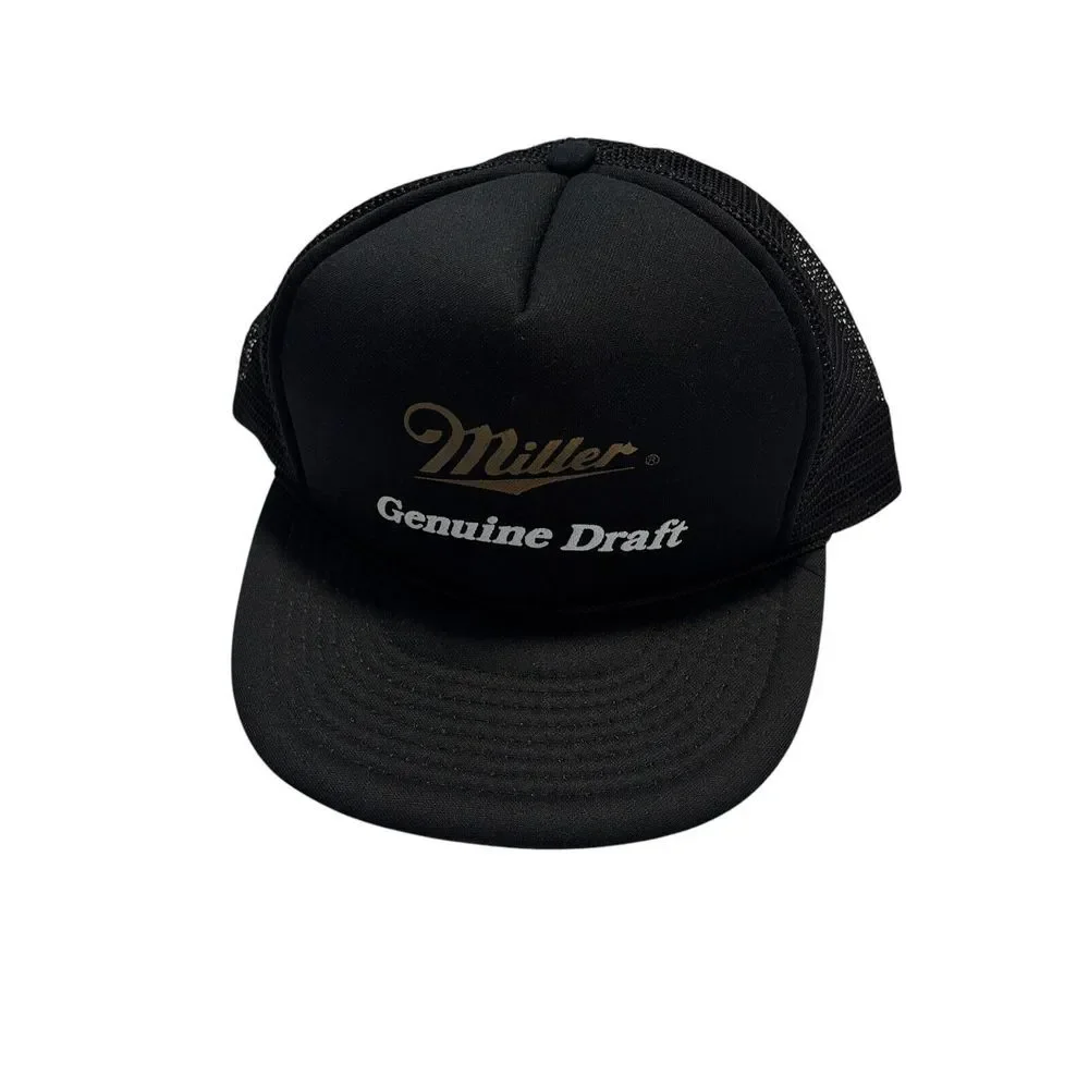 Vintage‎ Miller Genuine Draft Mesh Trucker Hat